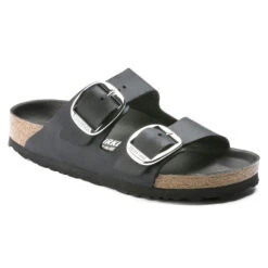 Birkenstock Arizona Big Buckle Sandal Oiled Leather Black