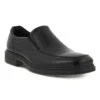 ECCO Men’s Helsinki 2.0 Apron Toe Slip On Black Leather