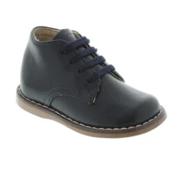 Footmates Kid’s Todd Navy Leather