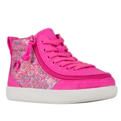 Billy Kid’s Classic D|R II High Tops Fuchsia Snake