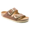Birkenstock Arizona Big Buckle Sandal Oiled Leather Cognac
