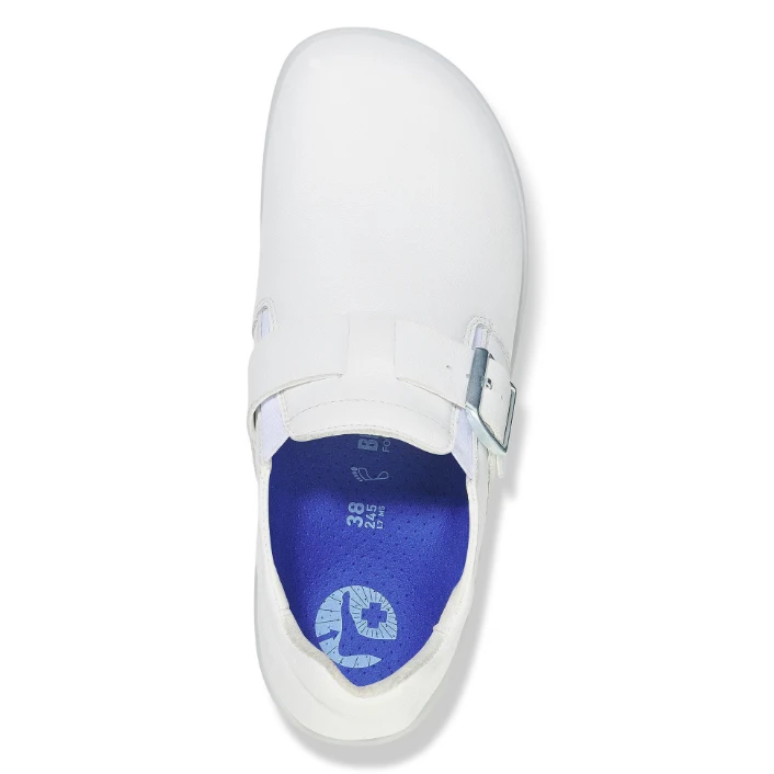 Birkenstock Caris Pro White Leather - Image 2