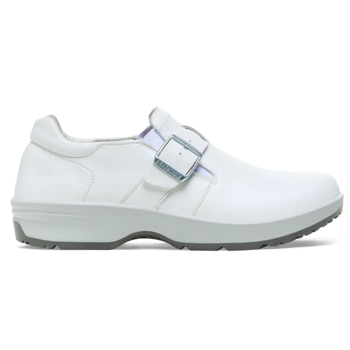 Birkenstock Caris Pro White Leather - Image 3
