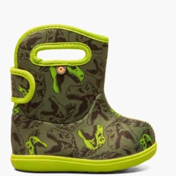 Bogs Baby Bogs II Boots Cool Dino Dark Green Multi