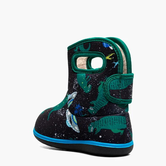 Bogs Baby Bogs II Boots Jurassic Dino Black Multi - Image 2
