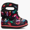 Bogs Baby Bogs II Boots Rainbow Fun Black Multi