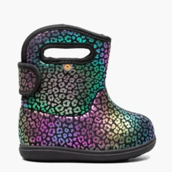 Bogs Baby Bogs II Boots Rainbow Leopard Black Multi