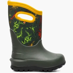 Bogs Kid’s Neo-Classic Boot Super Dino Dark Green Multi