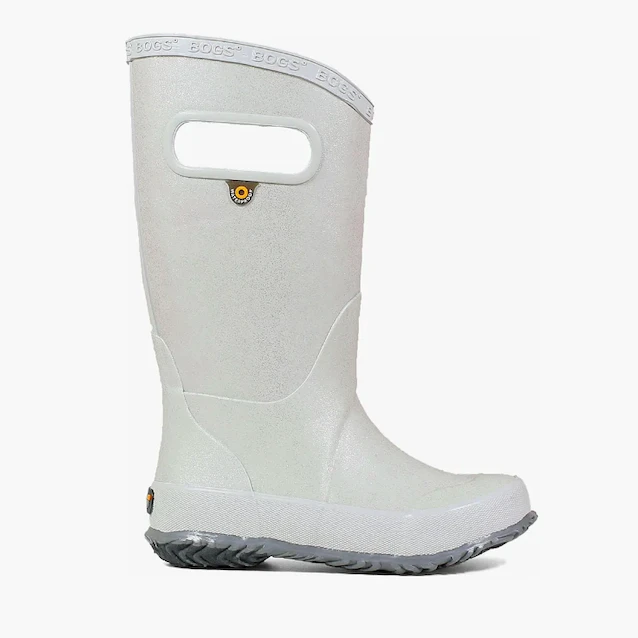 Bogs Kid’s Rainboot Glitter Silver