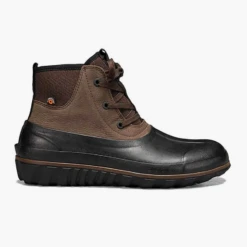 Bogs Men’s Casual Lace Waterproof Boot Dark Brown