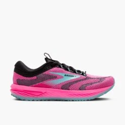 Brooks Women’s Revel 7 Pink/Black/Aqua