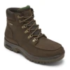 Dunham Men’s 8000Works Waterproof Moc Boot Brown Leather