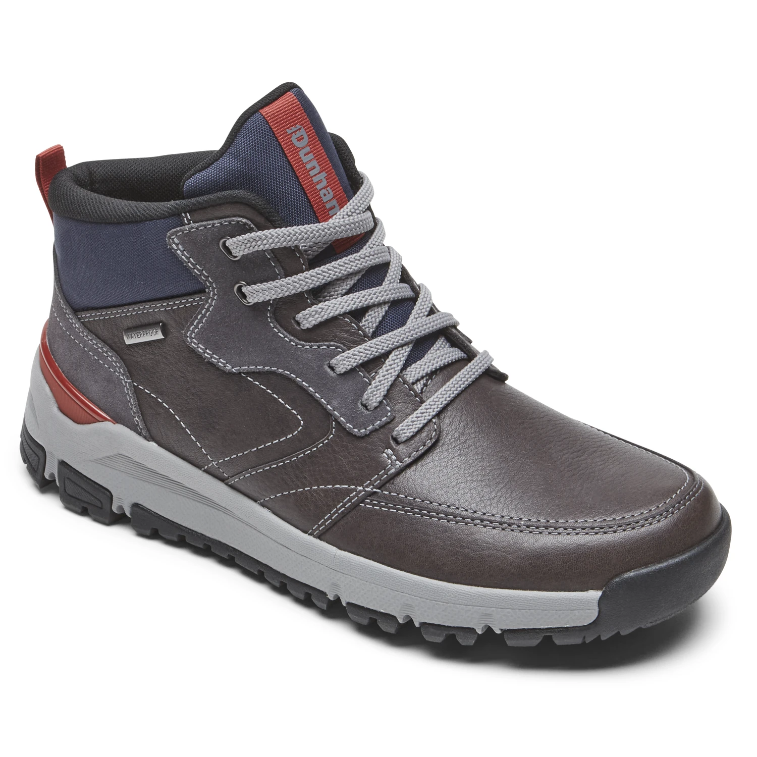 Dunham Men’s Glastonbury Mid-Boot Waterproof Steel Grey