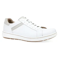 Dansko Men’s Trevor Sneaker White Calf