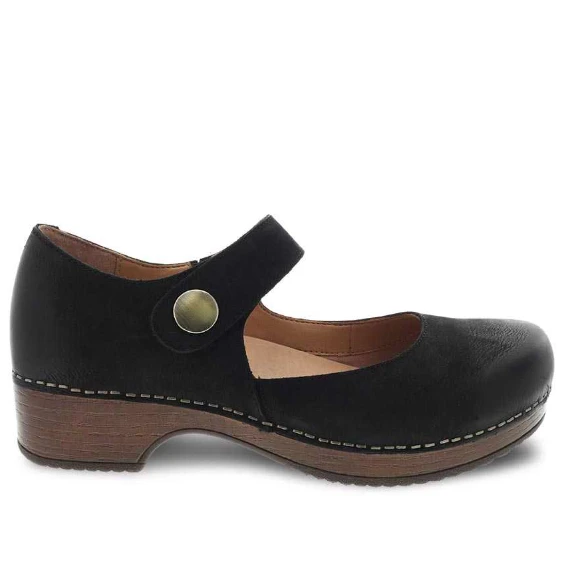 Dansko Women’s Beatrice Black Burnished Nubuck