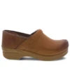 Dansko Women’s Professional Clog Tan Burnished Suede