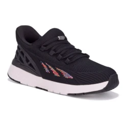 Drew Women’s Halo Sneaker Black Mesh Combo