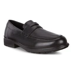 ECCO Men’s Metropole London Penny Loafer Black