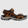 ECCO Men’s Yucatan Sandal Espresso/Cocoa Brown