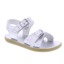 Footmates Kid’s Eco-Ariel Sandal Silver Micro