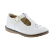 Footmates Kid’s Sherry White Leather