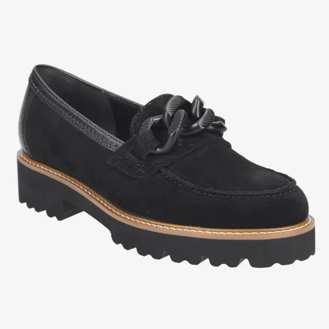 Gabor Women’s 3524017 Loafer Black