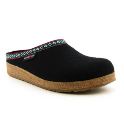 Haflinger GZ Clog Black