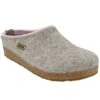 Haflinger Kris Clog Silver Grey