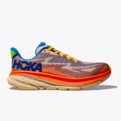 Hoka One One Hoka Kid’s Clifton 9 Ultramarine/Electric Tangerine