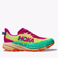 Hoka One One Hoka Kid’s Speedgoat 6 Fuchsia/Electric Aqua