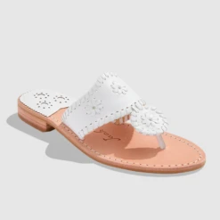 Jack Rogers Women’s Jacks Flat Sandal White