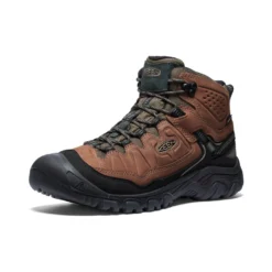 Keen Men’s Targhee IV Waterproof Hiking Boot Bison/Black