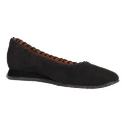 L’Amour Des Pieds Women’s Tiffanie Black Kid Suede