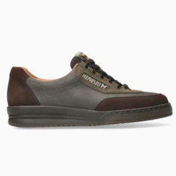 Mephisto Men’s Match Dark Brown Leather Nubuck
