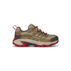 Merrell Big Kid’s Moab Speed 2 Low Waterproof Coyote