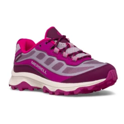 Merrell Big Kid’s Moab Speed Low Waterproof Berry