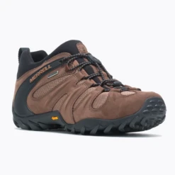Merrell Men’s Chameleon 8 Stretch Waterproof Hiking Shoes Earth