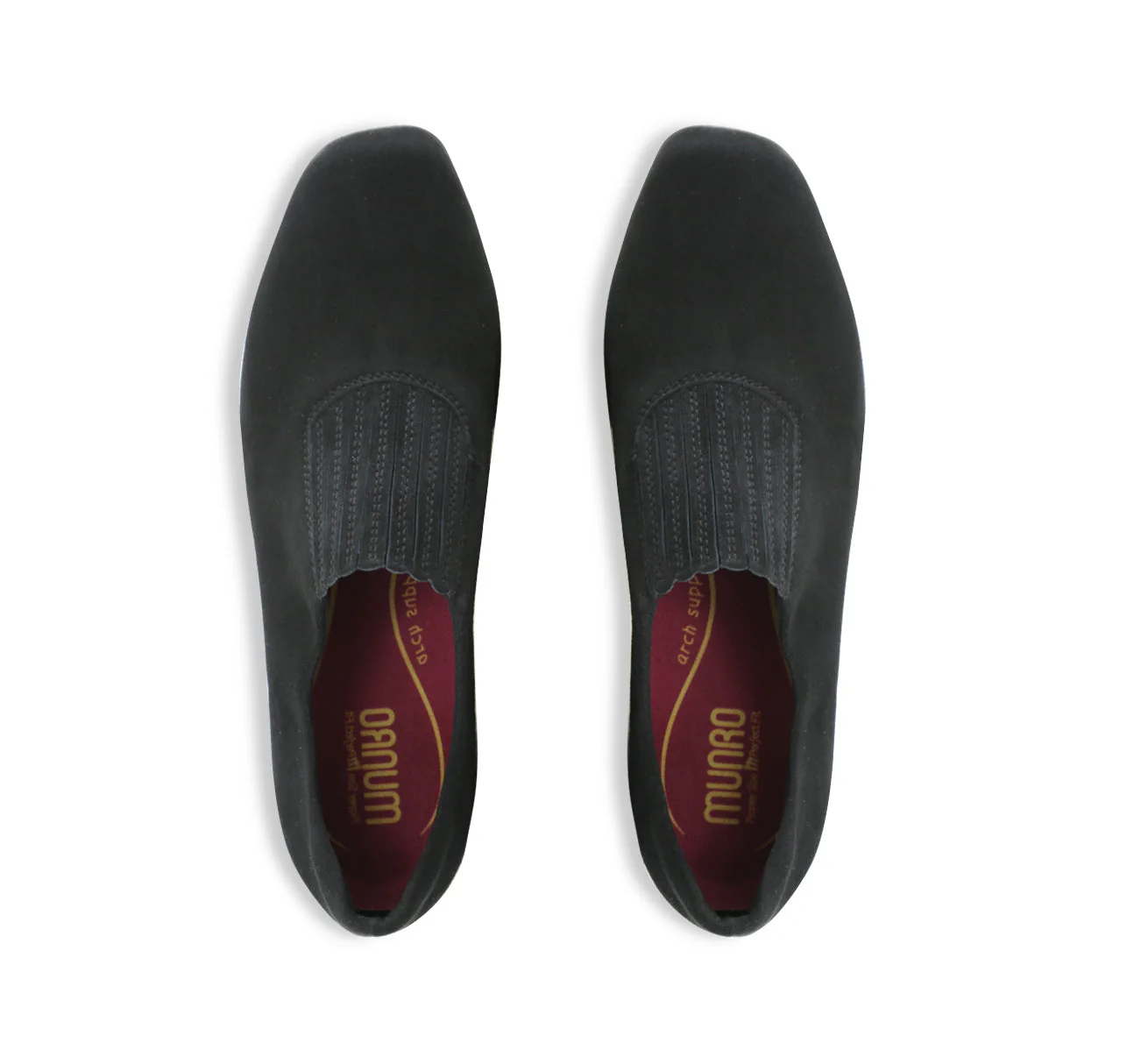 Munro Women’s Amara Black Suede - Image 2