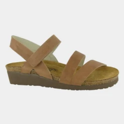 Naot Women’s Kayla Sandal Latte Brown Leather