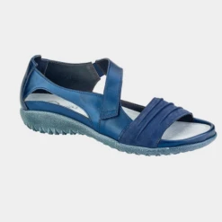 Naot Women’s Papaki Navy Velvet Nubuck/Polar Sea Leather