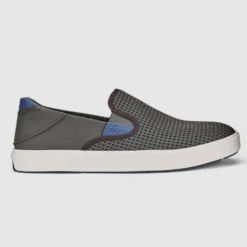 Olukai Men’s Lae’ahi Slip-On Sneaker Grey