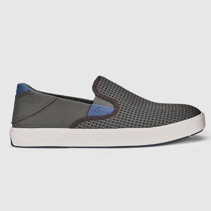 Olukai Men’s Lae’ahi Slip-On Sneaker Grey