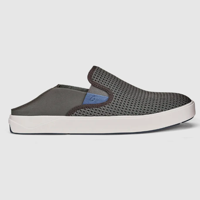 Olukai Men’s Lae’ahi Slip-On Sneaker Grey - Image 2