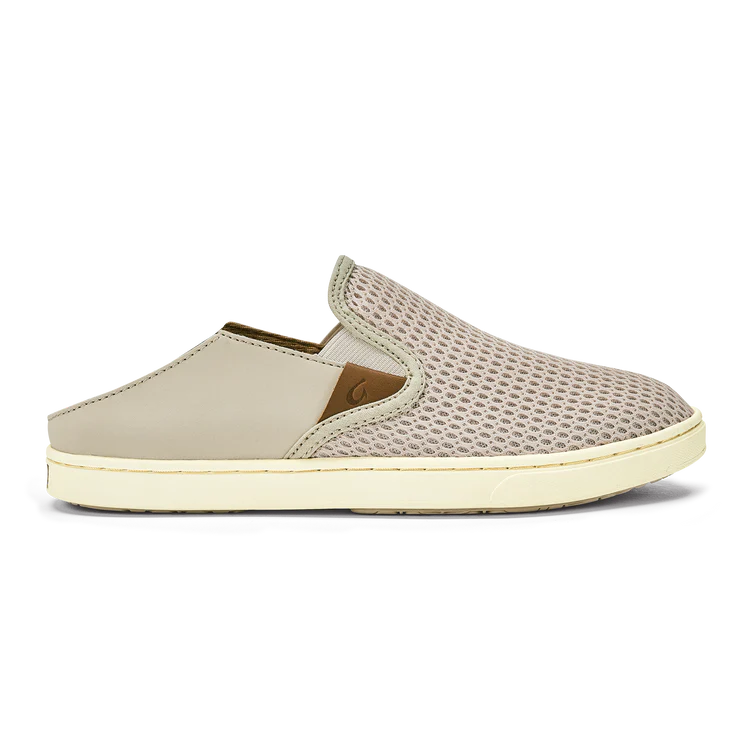 Olukai Women’s Pehuea Slip-On Sneaker Tapa Beige - Image 2