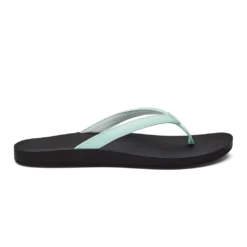 Olukai Women’s Puawe Sandal Sea Glass/Black