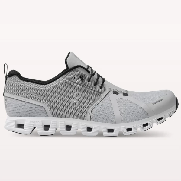 On Men’s Cloud 5 Waterproof Glacier/White
