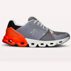 On Men’s Cloudflyer Fossil/Flame