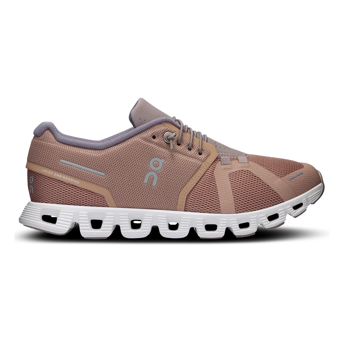On Women’s Cloud 5 Rosebrown/Fog