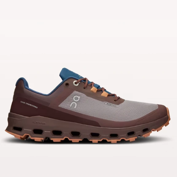 On Women’s Cloudvista Waterproof Zinc/Grape