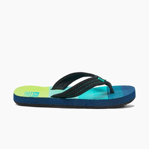 Reef Kid’s Ahi Sandal Aqua/Green - Image 2